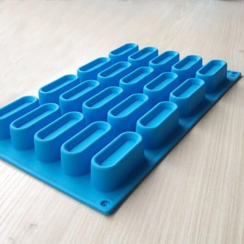 Mini Cuboid Shaped Art Mousse 3D Silicone Cake Mold Chocolate Desserts Cakes Mould Mini Cake Pan DIY Cake Tools ZM81404