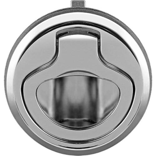 Marine Boat Stainless Steel 2\" Flush Pull Hatch Latch For RV Caravan Boat