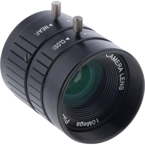 2/3" CS 25mm HD 5MP F1.4 Fixed Focus C Mount Lens for CCTV Security Camera