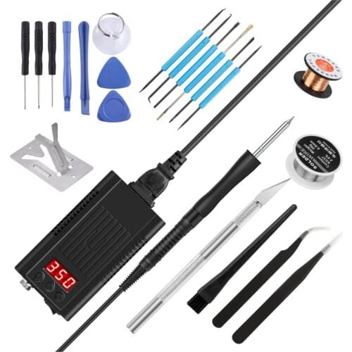 Youyue 305 75W Soldering Iron Internal Heating Type Welding Tool trinity digital display with T12 for Bakon 950D