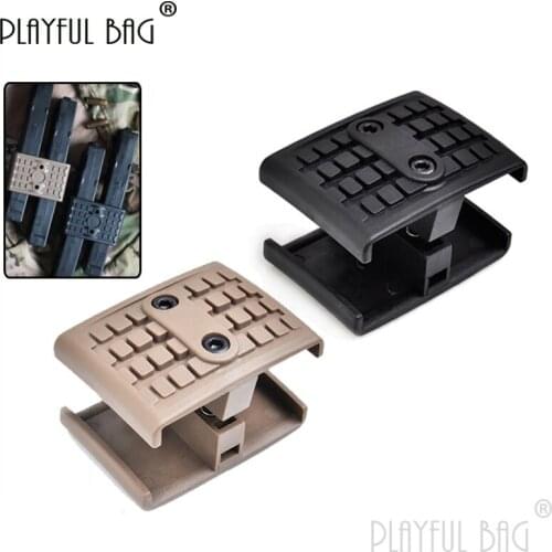 PB Playful bag Jinming MP5/MP5K magazine paralleler Nylon CS refitting equipment DIY game toy Double magazine connector QC47S