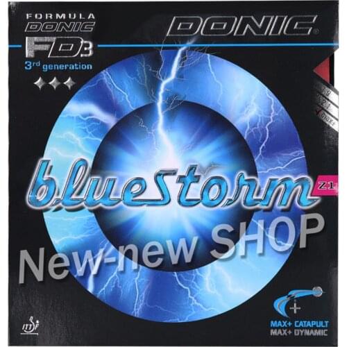 DONIC BLUESTORM BlueStorm Z1 Table Tennis Rubber Ping Pong Sponge Tenis De Mesa