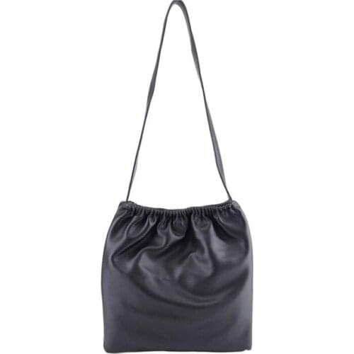 Shoulder bag For Women solid Casual Messenger Bag For Girls Flap Pu Leather handbag 2019 Simple design Sale Female Bag Purses