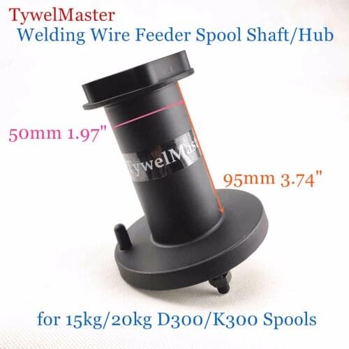 Euro Style Reel Shaft for 15KG/20KG D300/K300 Spools Welding Wire Feeder