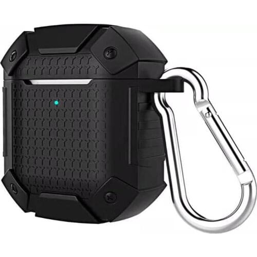 Armor Shockproof Case For Apple AirPods Earphone Wireless Bluetooth Headphone Silicone Men Cover For Air Pods 2 Protective Case