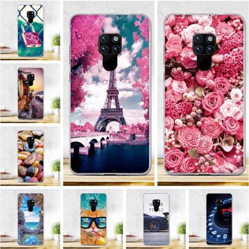 Case For Coque Huawei Mate 20 Cover Mate20 6.53" TPU Soft Silicon Back Cover Fundas Huawei Mate 20 HMA-L09 HMA-L29 HMA-TL00 Case