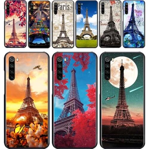 Eiffel Tower for OPPO Reno 2 Z 2Z 2F 3 4 Pro 4G 5G ACE 10X ZOOM F7 A5 A9 2020 Silicone Soft Black Phone Case