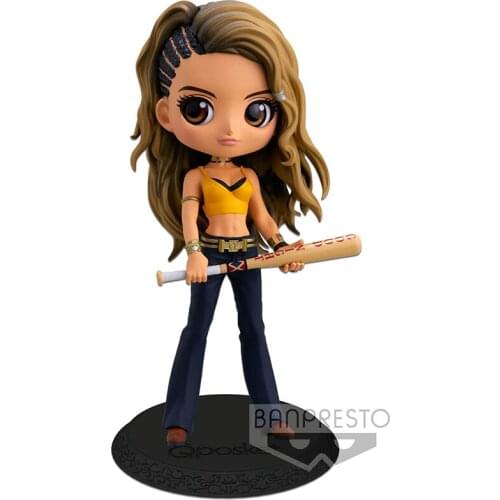 Authentic New Bandai Anime Figures Raptor Squad Black Canary Original Color Tide Toy PVC Action Figures Toys For Children