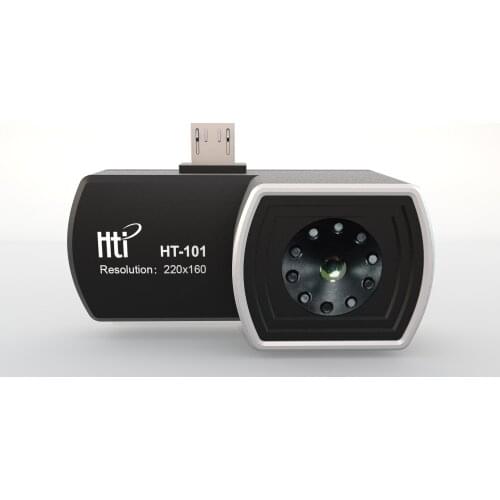HTI HT-101 220*160 Cellphone Thermal Imaging Camera Optics Heat IR Infrared Imager for Mobile Phone Multisensor Thermal Camera
