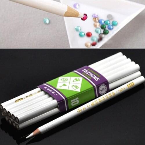 10Pcs Great tools for crystals DIY - crystal holding dish and pickup pencil