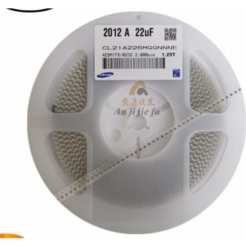 Chip capacitors CL21A226MQQNNNE CAP CER 22UF 6.3V 20% X5R 0805 RoHS CL21A226KOQNNNE CL21A226KQQNNNE CL21A226MPQNNNE CL21A226MAY