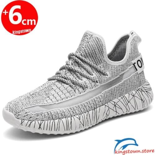 Men Heightening Shoes Elevator Shoes Height Increase Shoes for Men Insoles 6CM Man Daily Life Sport Height Increasing Shoes