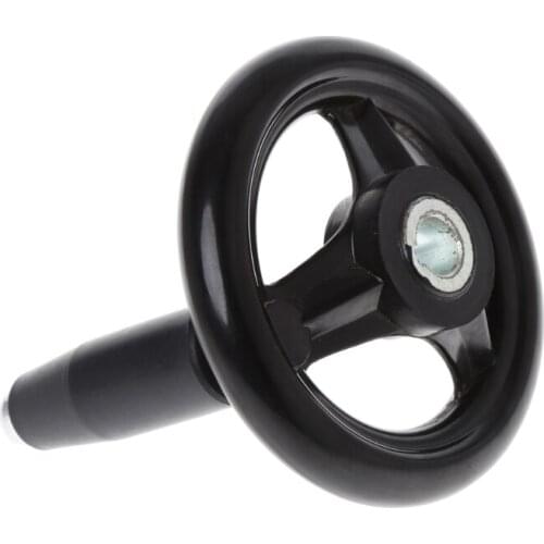 3.9" Diameter Hand Wheel w/ Revolving Handle For Milling Machine