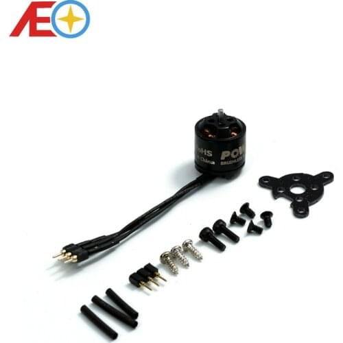 Mini Micro MC1108 4000KV Brushless Motor Support 1S 5A/2S 5A 5030 Propeller for RC Fixed Wing Micro Plane Mini FPV Rcaing Drone