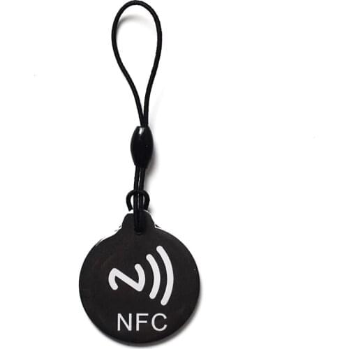 NFC 213 Epoxy Card RFID NFC Tags 144 Bytes 13.56MHz Waterproof 30*33.5MM for NFC Mobile Phone