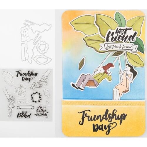 New metal Cutting Dies stamps and dies 2020 DIY Scrapbooking Stencil die cut cutter Card Embossing clear stamp cling P025