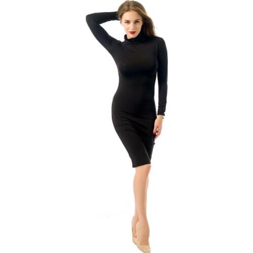 Solid color long sleeve slim bodycon sexy long dress autumn winter women streetwear party festival maxi dresses outfits