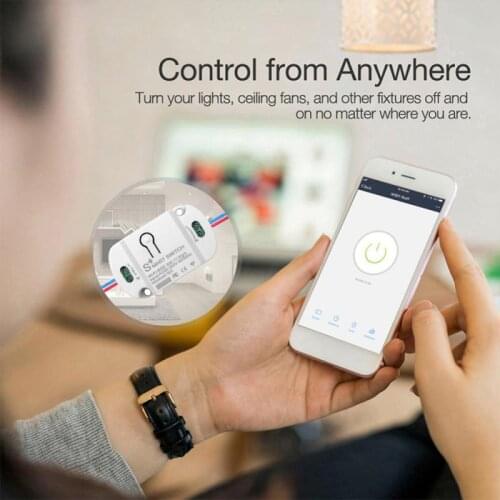 2021 New 16A Wifi Switch For Tuya Smart Life App Timer Smart Home Automation Voice Control Work With Alexa Google Home Indoor