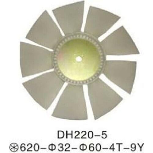 Fit for Doosan Daewoo Excavator DH220-5 Fan Blade