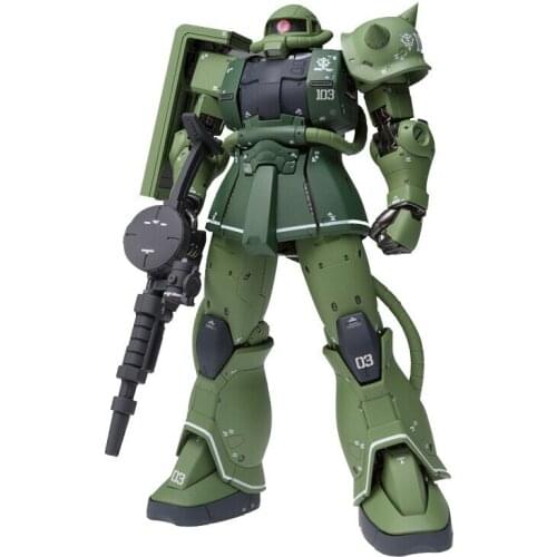 Bandai Gundam Model Manual Gundam Fix Gff MC Superalloy Collection Model Zaku2 TypeC 59081 Height of About 18cm