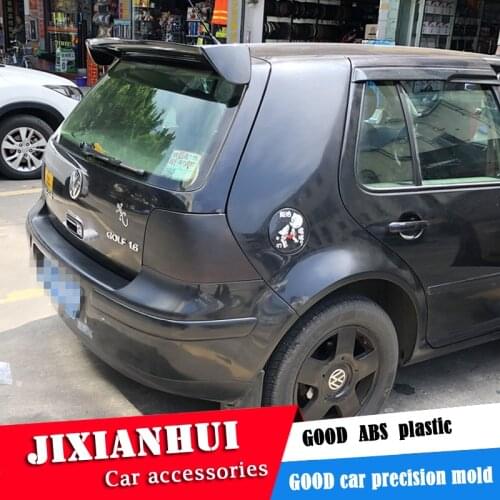 For Golf 5 Spoiler 2003-2009 Volkswagen Golf 4 wxk Spoiler ABS plastic Material Car Rear Wing Color Rear Spoiler