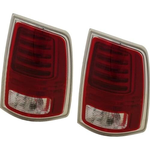 Tail Light Chrome Interior LED With bulbs Passenger Side Fits For Ram 3500
