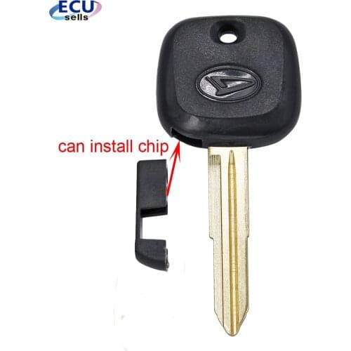 Transponder Key Blank Fob Key Remote Shell for Daihatsu Charade Copen Cuore Feroza Sirion Terios YRV can install chip