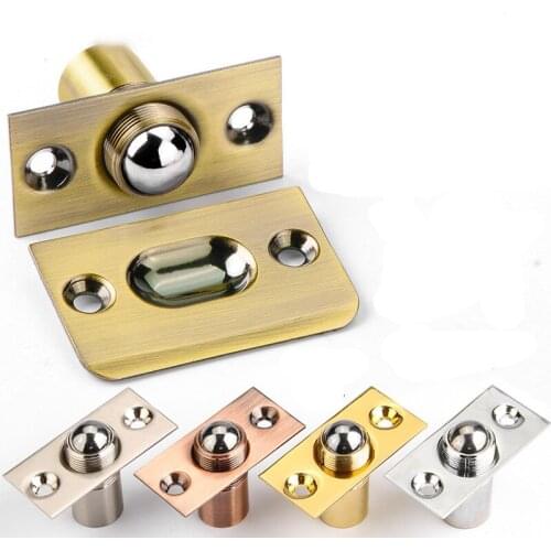1pcs hardware spring door touch bead-press type invisible hotel lock hardware accessories