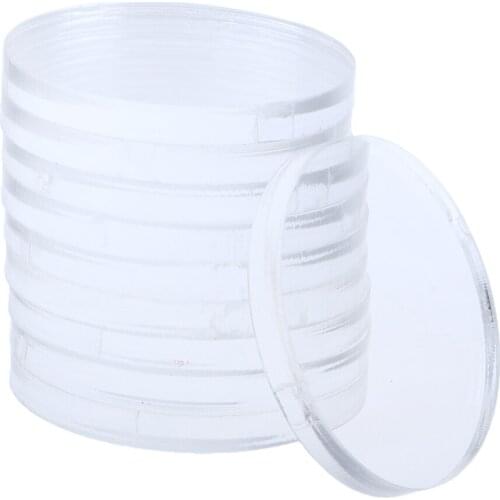 10pcs Action Figure Display Stands Clear Miniature Base Wargame Table Game