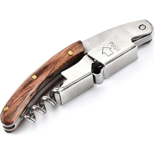 11*3CM Wine Bottle Opener 2020 Multifunction Professional Double Hinged Waiters Corkscrew Wine Bottle Opener Beer Bottle Openers