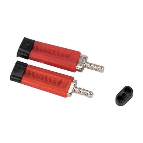 500sets Twin Dental Dowel Pins Double Nail Dowel Twin Pin With Plastic Sleeves for Pindex Machine