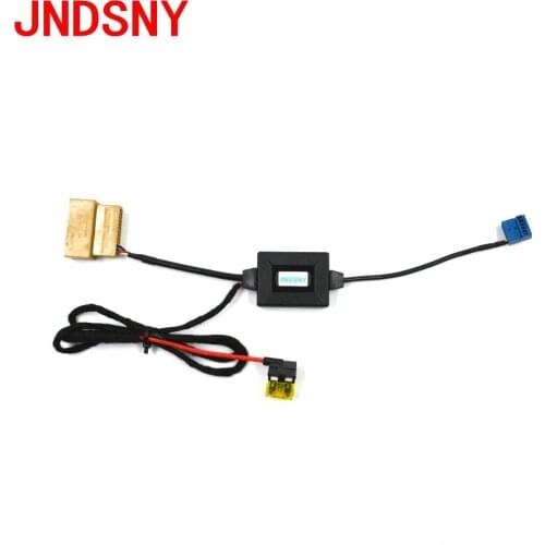 JNDSNY RNS510 camera to RCD330 plus RCD330g camera adapter RGB to AV adapter RGB camera to AV camera adapter for golf6 Passat