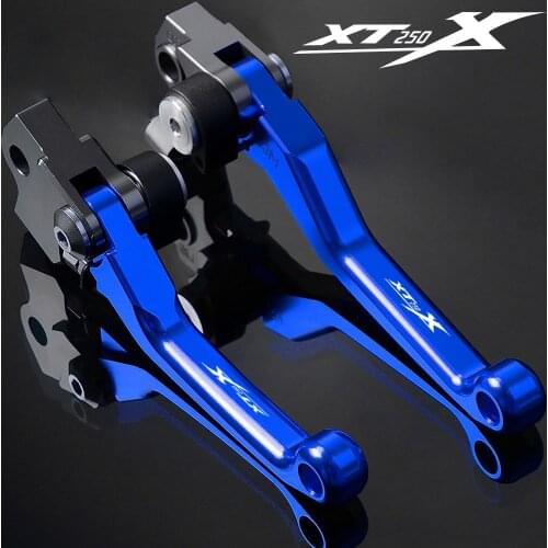 Pivot Motocross DirtBike CNC Aluminum Brake Clutch Levers FOR YAMAHA XT250X XT 250X 2006 2007 2008 2009 2010 2011 2012 2013 2014
