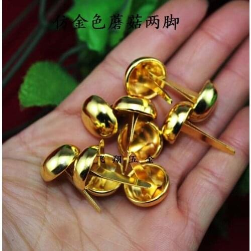 Antique Decorative Upholstery Tacks 15*26MM mushroom nail foot nail bags handbag DIY manual material