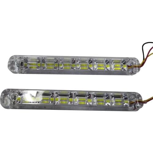 DC 12V Universal Daytime Running lights Fog Lamp Car Styling Led Day light DRL Lamp 2Pcs