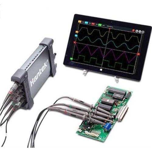 Hantek 6074BC PC USB Oscilloscope 4 Channels 250MHz