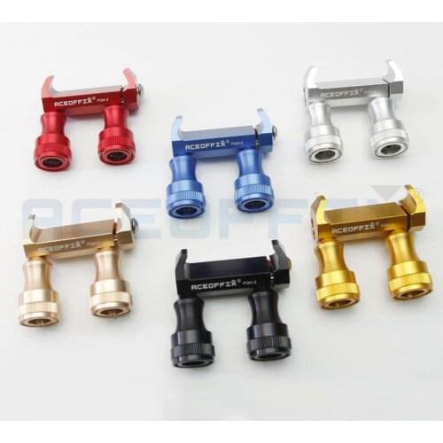 Aceoffix for Brompton Bike Pedal Quick Release Fastener Mount on Saddle Folding Bike Quick Release Holder For Litepro MKS