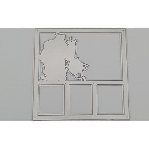 Metal Cutting Dies Stencils Buddies for DIY Scrapbooking Album Stamp Paper Card Embossing Stencil