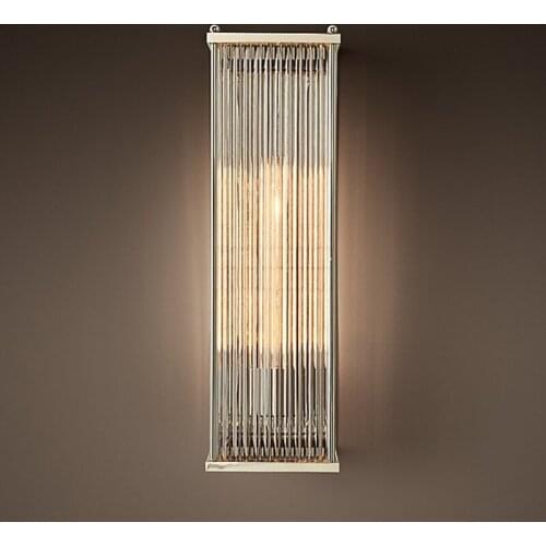 New Chinese Wall Lamp Living Room Background Wall Light Modern Bathroom Mirror Light American Simple Wall Sconce Bedroom Lamps