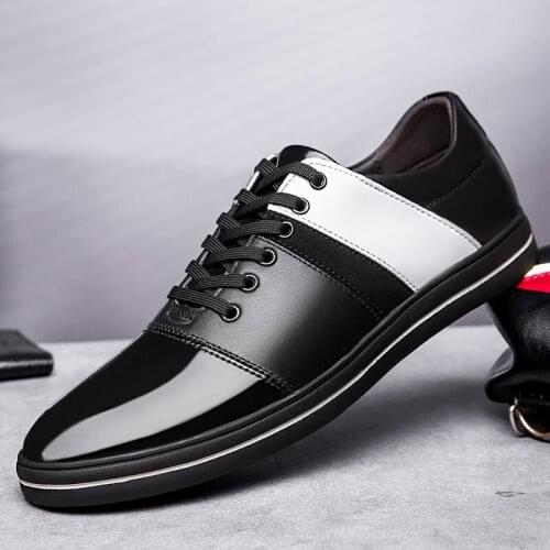 Para cuero mens Mens spring wear masculino hombre leather casual for sapatos causal leisure casuales men shoes hot informales