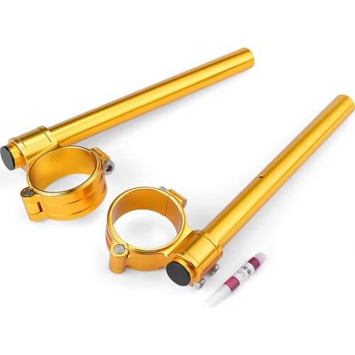 Adjustable Handlebar 55mm Racing Fork Clamp Clip On Handle Bars for BMW R NINE T 2014-2020