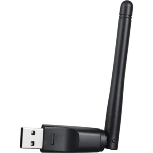 150Mbps 2.4G Wireless Network Card USB 2DBi WiFi Antenna LAN Adapter Ralink RT5370 Dongle Network Card for PC Laptop