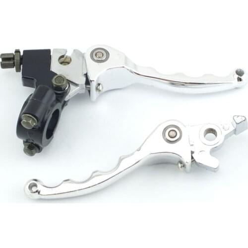Folding Clutch Brake Lever Handlebar Pit Dirt Trail Bike Motorcycle ATV Go Kart 50cc 70cc 90cc 110cc 125cc 140cc 150cc 200cc TTR
