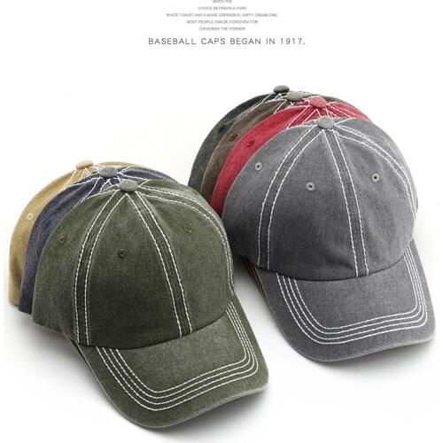 SLECKTON Good Quality Baseball Cap for Men and Women Fashion Washed Cotton Caps Casual Snapback Hat 2021 Summer Sun Hats Unisex