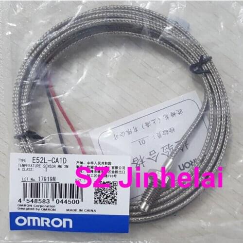 OMRON E52L-CA1D M6 2M Authentic original Temperature sensor K type thermocouple