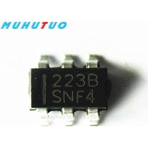 10PCS TTP223-BA6 223B SOT23-6 Single touch key detection IC