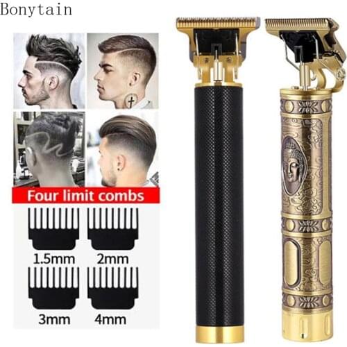 2021 T9 Electric Hair Trimmer Cordless Shaver Beard Trimmer Electric Shaver for Men Men Barber Hair Cutting Machine For Men