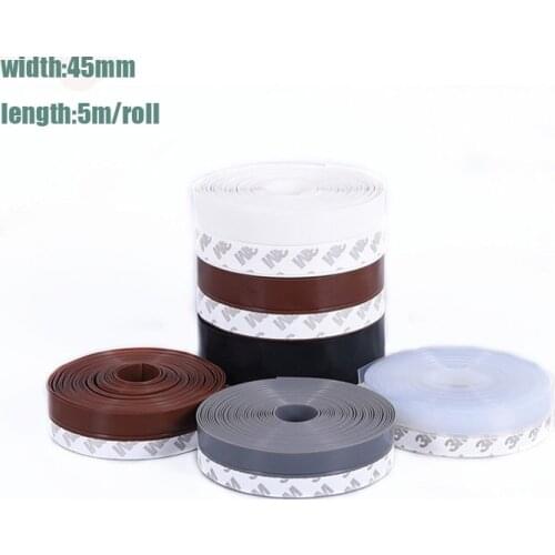 5meters/lot Sliding Sealing Strips Self-adhesive door and window seals door seal door bottom windproof window sealing strips