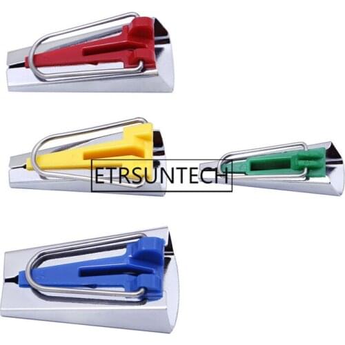 50sets Sewing Accessories Bias Tape Makers - 4 Size 6mm 12mm 18mm 25mm Bias Binding Tape Maker