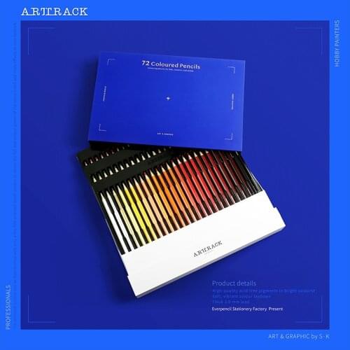 ARTTRACK 72/120/160 Colors Colores Profesionales Color Pencil Oil Drawing Pencil Set Crayon De Couleur Artist School Supplies